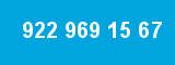922 969 15 67 922 969 15 67